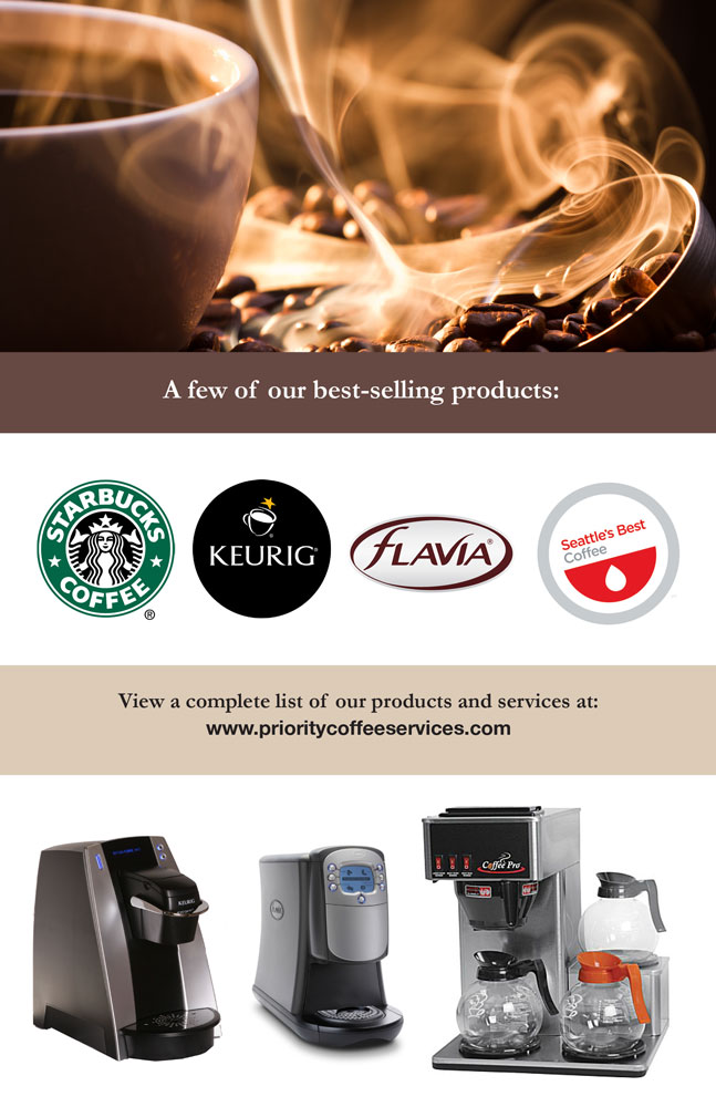 Priority Coffee Services Jess Rosenwinkel [Graphic /  Design]